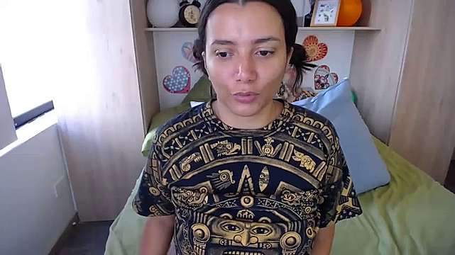 DenisseTits naked stripping on cam for live sex video chat