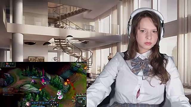 KitsuneOnnanoko naked stripping on cam for live sex video chat
