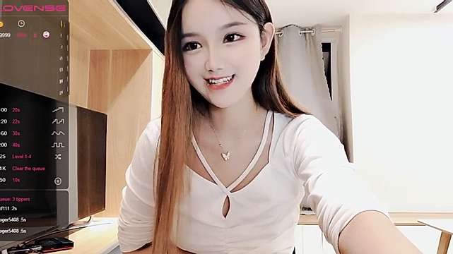 CNStar naked stripping on cam for live sex video chat