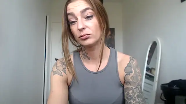 Inkeddutch naked stripping on cam for live sex video chat
