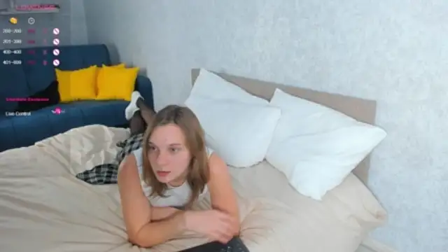 NaokoStifel naked stripping on cam for live sex video chat