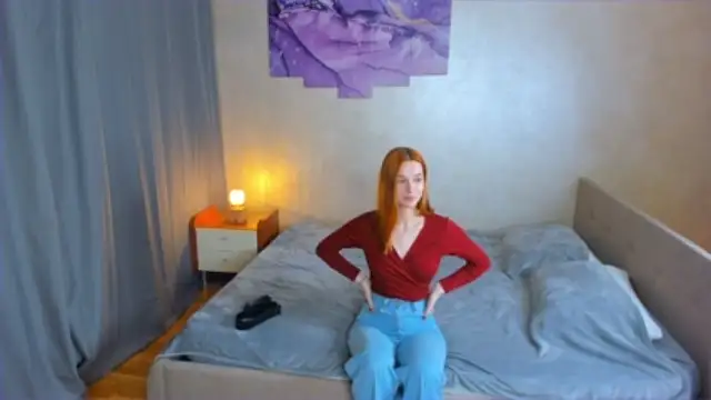 PhebePage naked stripping on cam for live sex video chat