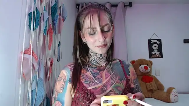agatha_ink3 naked stripping on cam for live sex video chat