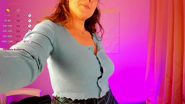 MissBecca naked stripping on cam for live sex video chat