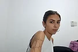 Jazmin-Cerezita naked stripping on cam for live sex video chat